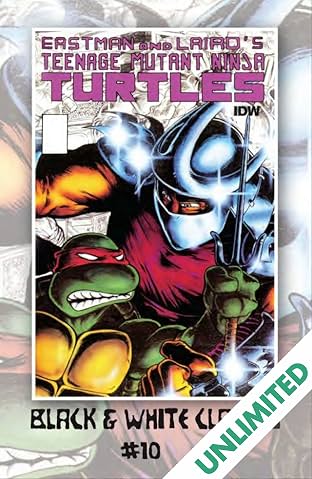 Teenage Mutant Ninja Turtles: Black & White Classics #10